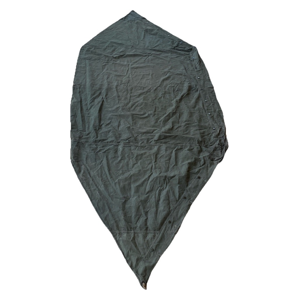 Vietnam Era 1971 1975 U.S. Army 1/2 Shelter Pup Tent No Poles or Stakes